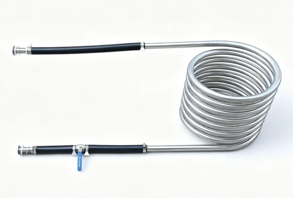 Stainless Steel Heating Coil Hot Tub A3 Complete Hose Kit Stop Valve
